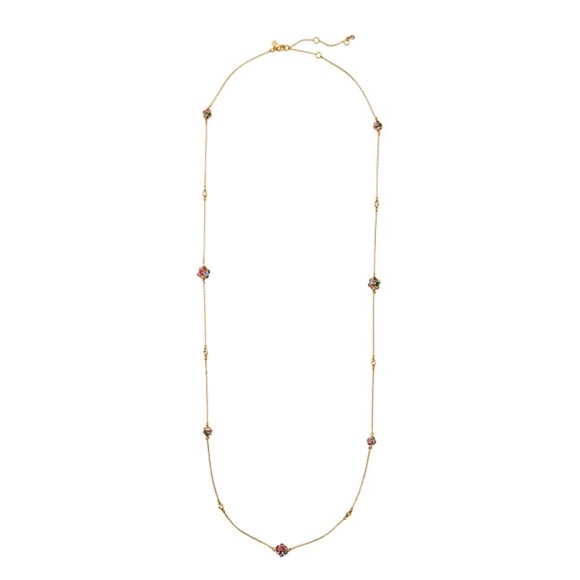 KATE SPADE • Time To Shine Scatter Rosary Necklace - Picture 3 of 4